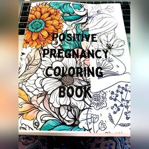 Positive Pregnancy Coloring Book